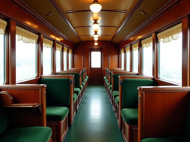 ホハ8100形客車の内外装復元